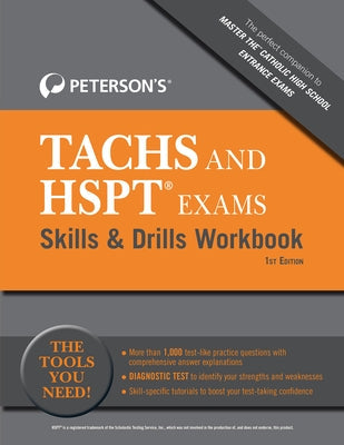Peterson's Tachs and HSPT Exams Skills & Drills Workbook Peterson's