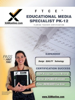 FTCE Educational Media Specialist Pk-12 Teacher Certification Test Prep Study Guide Paperback Xamonline.com