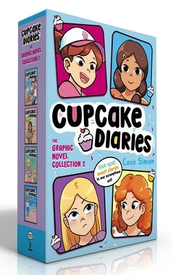Cupcake Diaries the Graphic Novel Collection 2 (Boxed Set): Katie, Batter Up! Graphic Novel/Mia's Baker's Dozen Graphic Novel/Emma All Stirred Up! Gra by Simon, Coco
