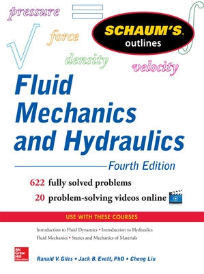 Schaum's Outline of Fluid Mechanics and Hydraulics, 4th Edition Paperback McGraw-Hill Companies