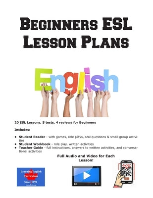 Beginners ESL Lesson Plans Paperback Complete Test Preparation Inc.