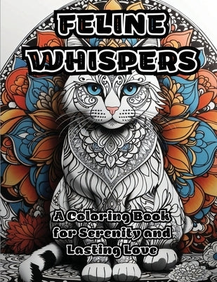 Feline Whispers: A Coloring Book for Serenity and Lasting Love Paperback Colorzen