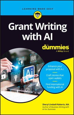 Grant Writing with AI for Dummies Paperback For Dummies