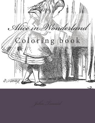 Alice in Wonderland: Coloring Book Paperback Createspace Independent Publishing Platform