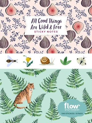 All Good Things Are Wild and Free Sticky Notes Other Workman Publishing