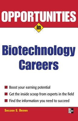 Opportunities in Biotech Careers Paperback McGraw-Hill Companies