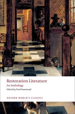 Restoration Literature: An Anthology Paperback Oxford University Press, USA