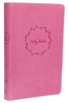 KJV, Deluxe Gift Bible, Imitation Leather, Pink, Red Letter Edition Bible Thomas Nelson