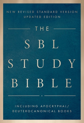 The Sbl Study Bible Bible HarperOne