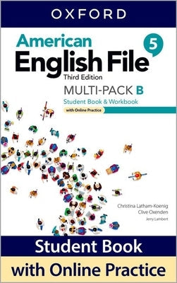 American English File Level 5 Student Book/Workbook Multi-Pack B with Online Practice Paperback Oxford University Press, USA