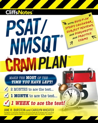 CliffsNotes PSAT/NMSQT Cram Plan Paperback Cliffsnotes