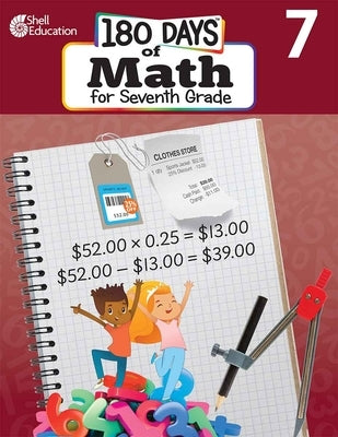 180 Days(tm) Math for Seventh Grade: Practice, Assess, Diagnose by Misconish Tyler, Darlene