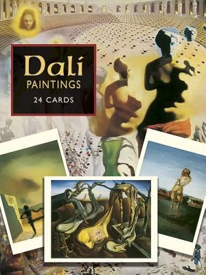 Dali Paintings: 24 Cards Paperback Dover Publications
