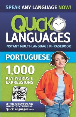 Quick Languages - English-Portuguese Phrasebook / Livro de frases inglês-português Paperback American Book Group