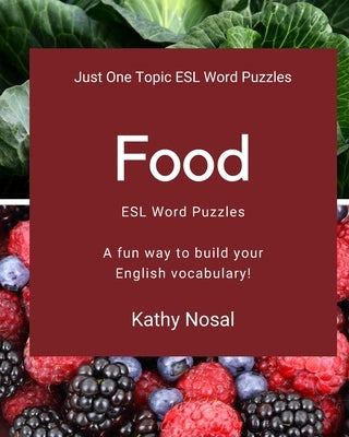 Food ESL Word Puzzles Paperback Misula Press
