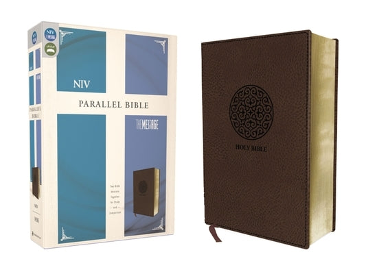 NIV, the Message, Parallel Bible, Leathersoft, Brown: Two Bible Versions Together for Study and Comparison Zondervan