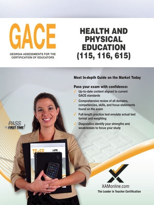 Gace Health and Physical Education 115, 116, 615 Paperback Xamonline.com