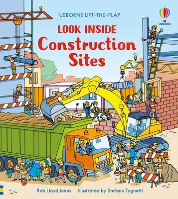 Look Inside Construction Sites Board Book Usborne Books