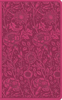 ESV Vest Pocket New Testament with Psalms and Proverbs (Trutone, Berry, Floral Design) Bible Crossway