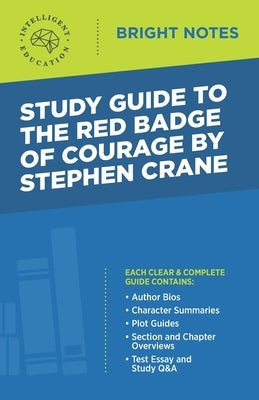 Study Guide to The Red Badge of Courage by Stephen Crane Paperback Dexterity