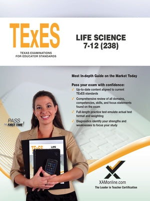 TExES Life Science 7-12 (238) Paperback Xamonline.com