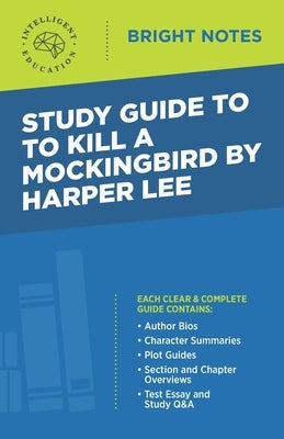 Study Guide to To Kill a Mockingbird by Harper Lee Paperback Dexterity