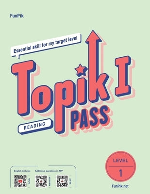 FunPik TOPIK PASS Reading Level 1 Paperback Idesignlab