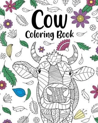 Cow Coloring Book Paperback Blurb