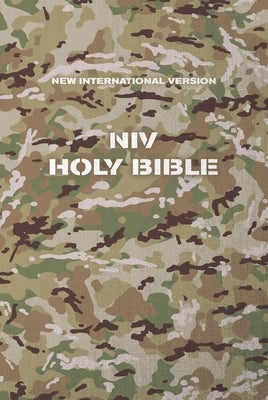 Niv, Holy Bible, Compact, Paperback, Military Camo, Comfort Print Bible Zondervan