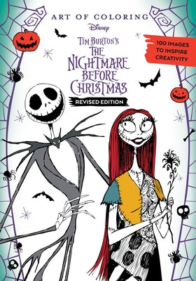Art of Coloring: Disney Tim Burton's the Nightmare Before Christmas Paperback Disney Editions