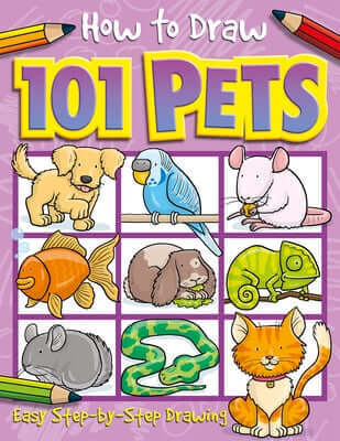How to Draw 101 Pets Paperback Two Windmills