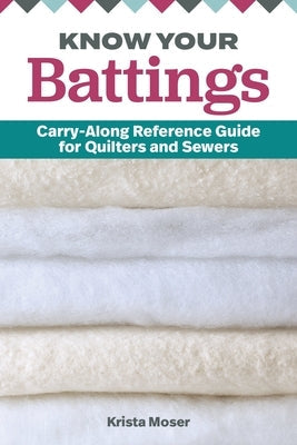 Know Your Battings: Carry-Along Reference Guide for Quilters and Sewers Paperback Landauer (IL)