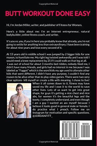 Fitness for Women: Butt Workout Done Easy: Booty in 30 Days, Powerful Booty Building Tips FREE BONUS: TOP 5 EXERCISES Health | Fitness and Diet Jordan Miller JM