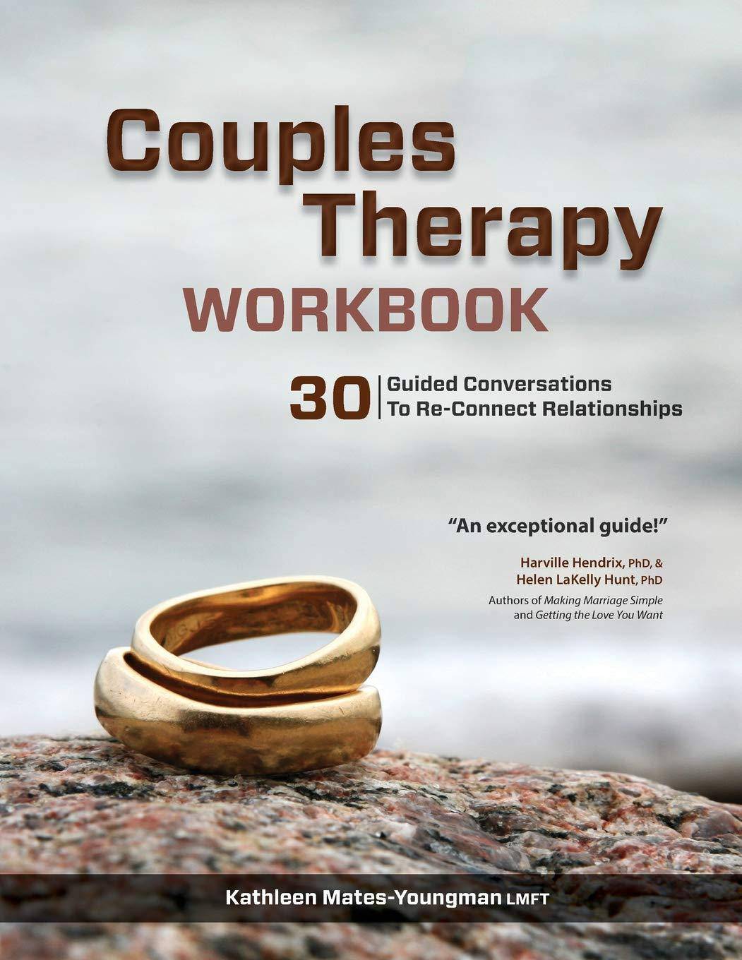 Couples Therapy Workbook: 30 Guided Conversations to Re-Connect Relationships Self help | Relations Kathleen Mates-Youngman