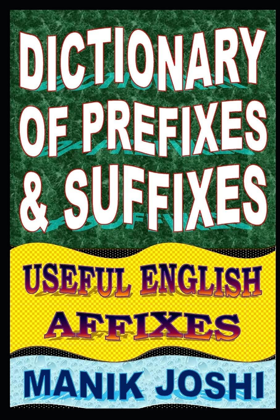 Dictionary of Prefixes and Suffixes - NJ Corrections Bookstore