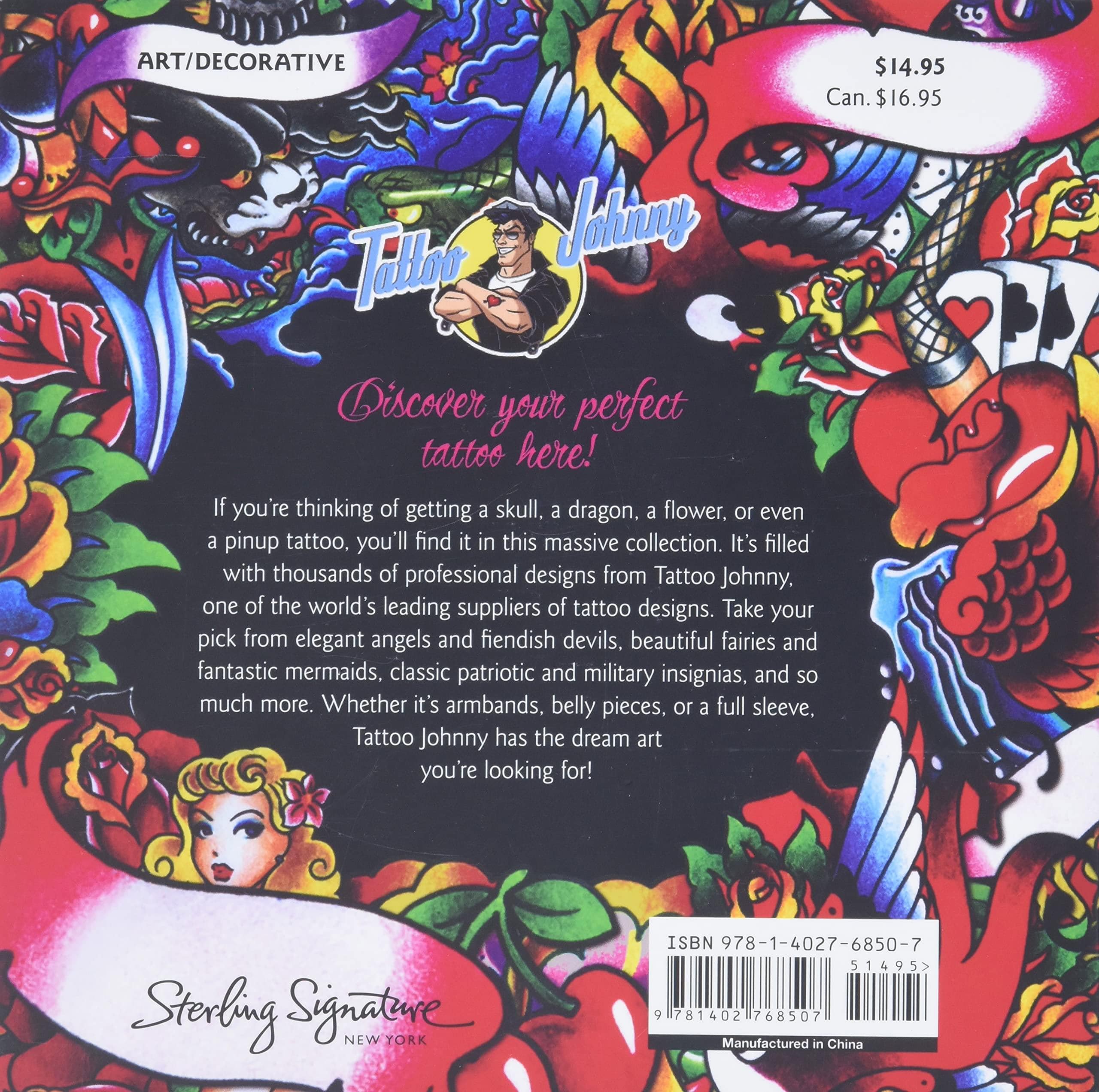 Tattoo Johnny: 3,000 Tattoo Designs Art | Body Art & Tattooing Tattoo Johnny