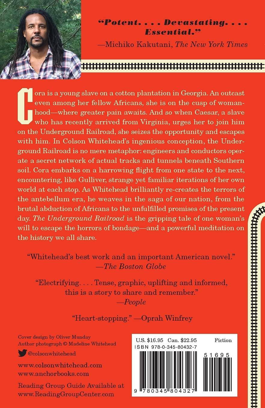 The Underground Railroad Fiction | Historical | General Whitehead, Colson
