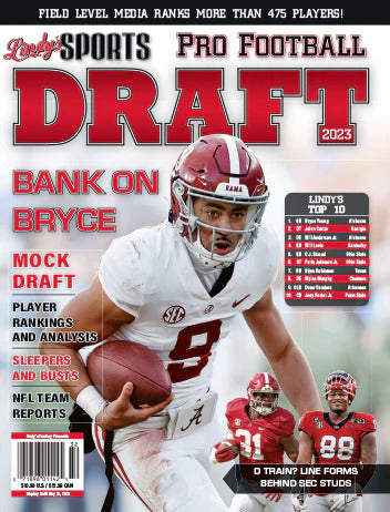 Lindy's 2023 Pro Football Draft Magazine - SureShot Books Publishing LLC