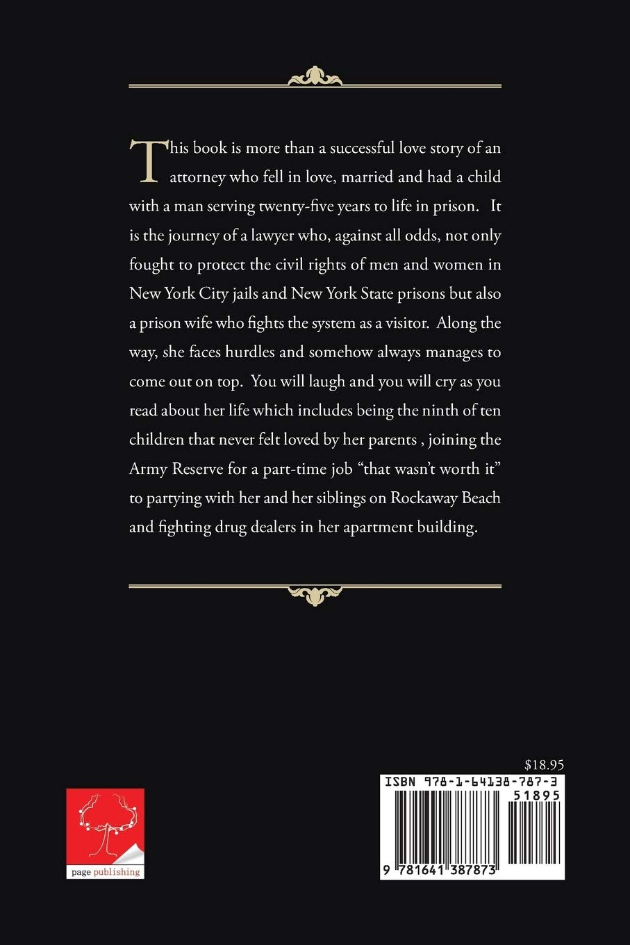 Memoirs of a Prison Lawyer - Prison Wife - SureShot Books Publishing LLC