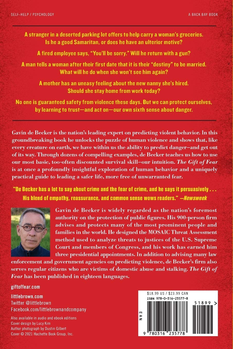 The Gift of Fear: Survival Signals That Protect Us from Violence - SureShot Books Publishing LLC