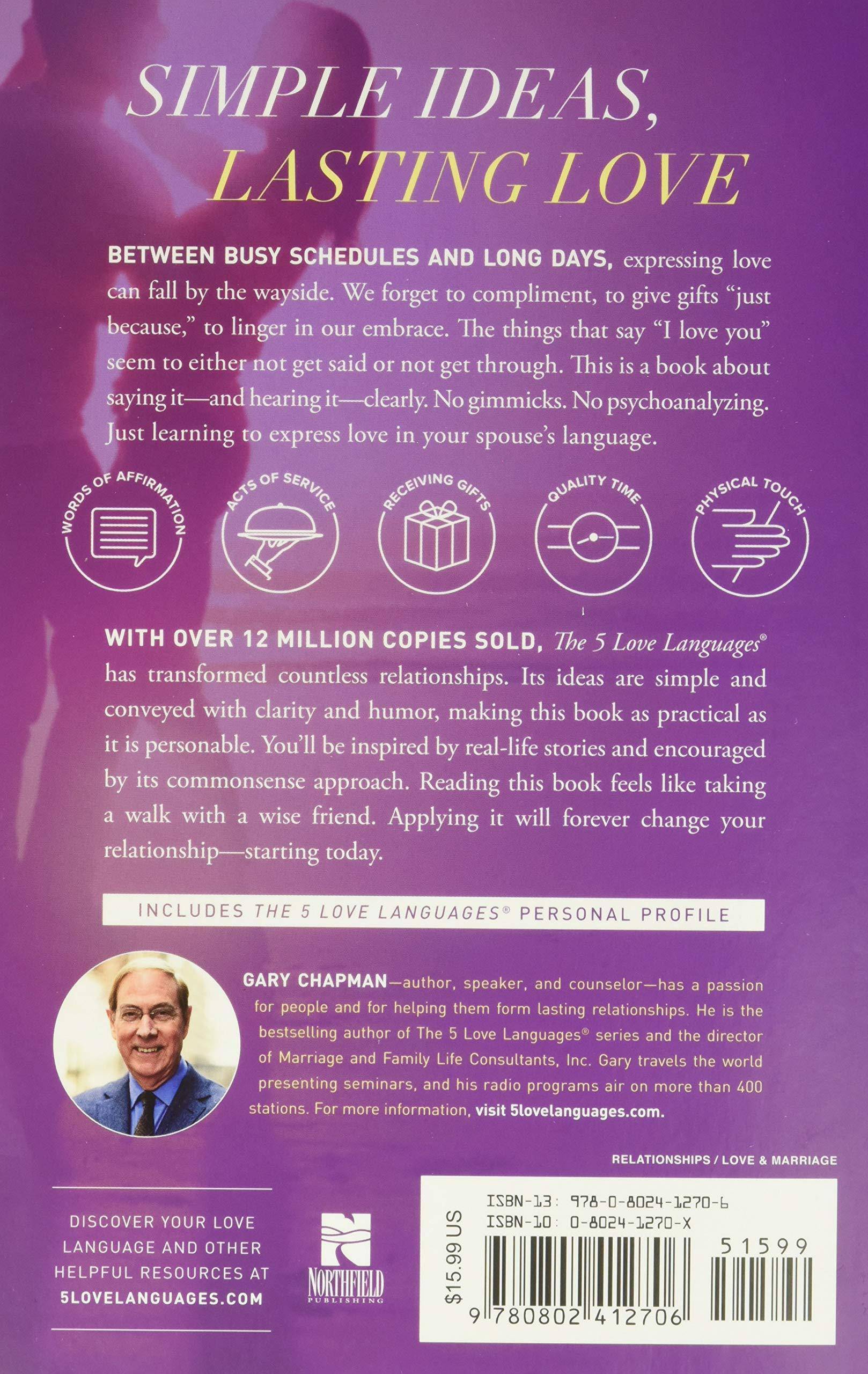 5 Love Languages: The Secret to Love That Lasts - SureShot Books Publishing LLC