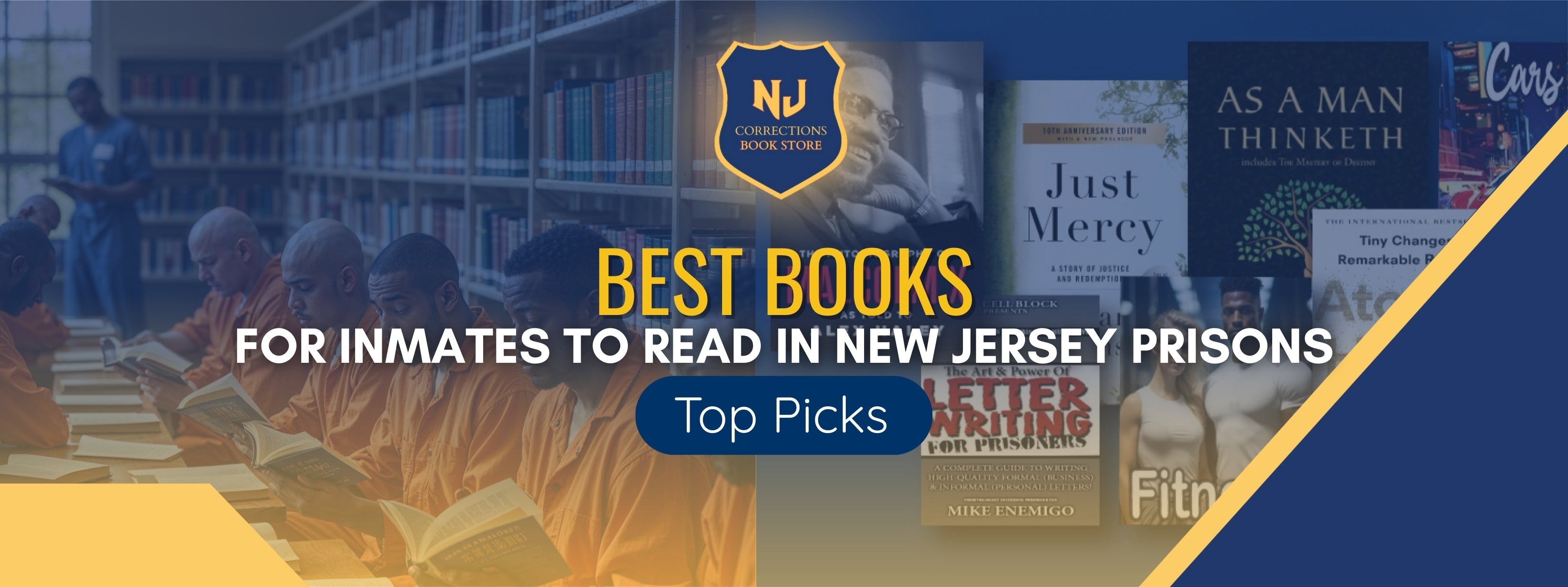 Top Recommended Books For Inmates in Atlantic County Jail