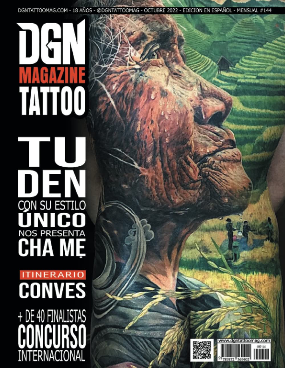 DGN Tattoo Magazine: Tu Den (Spanish Edition)