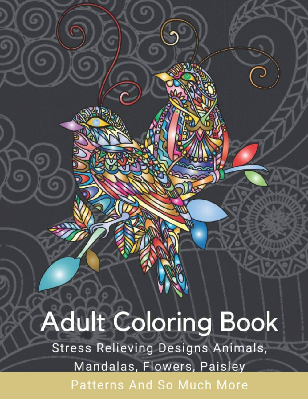 Adult Coloring Book Coloring Book 