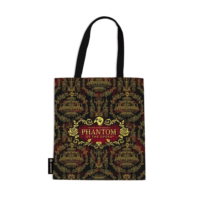 Masked Melody Tote Bag, Andrew Lloyd Webber Collection by Paperblanks (Phantom of the Opera) by Paperblanks