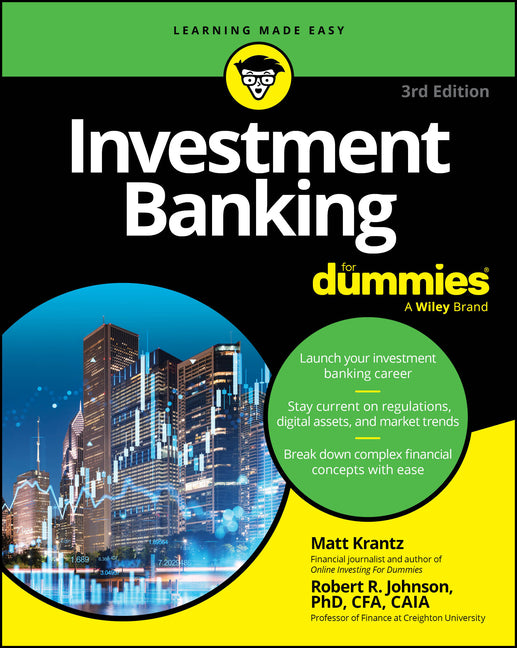 Investment Banking for Dummies by Krantz, Matthew
