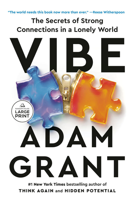 Vibe: The Secrets of Strong Connections in a Lonely World by Grant, Adam