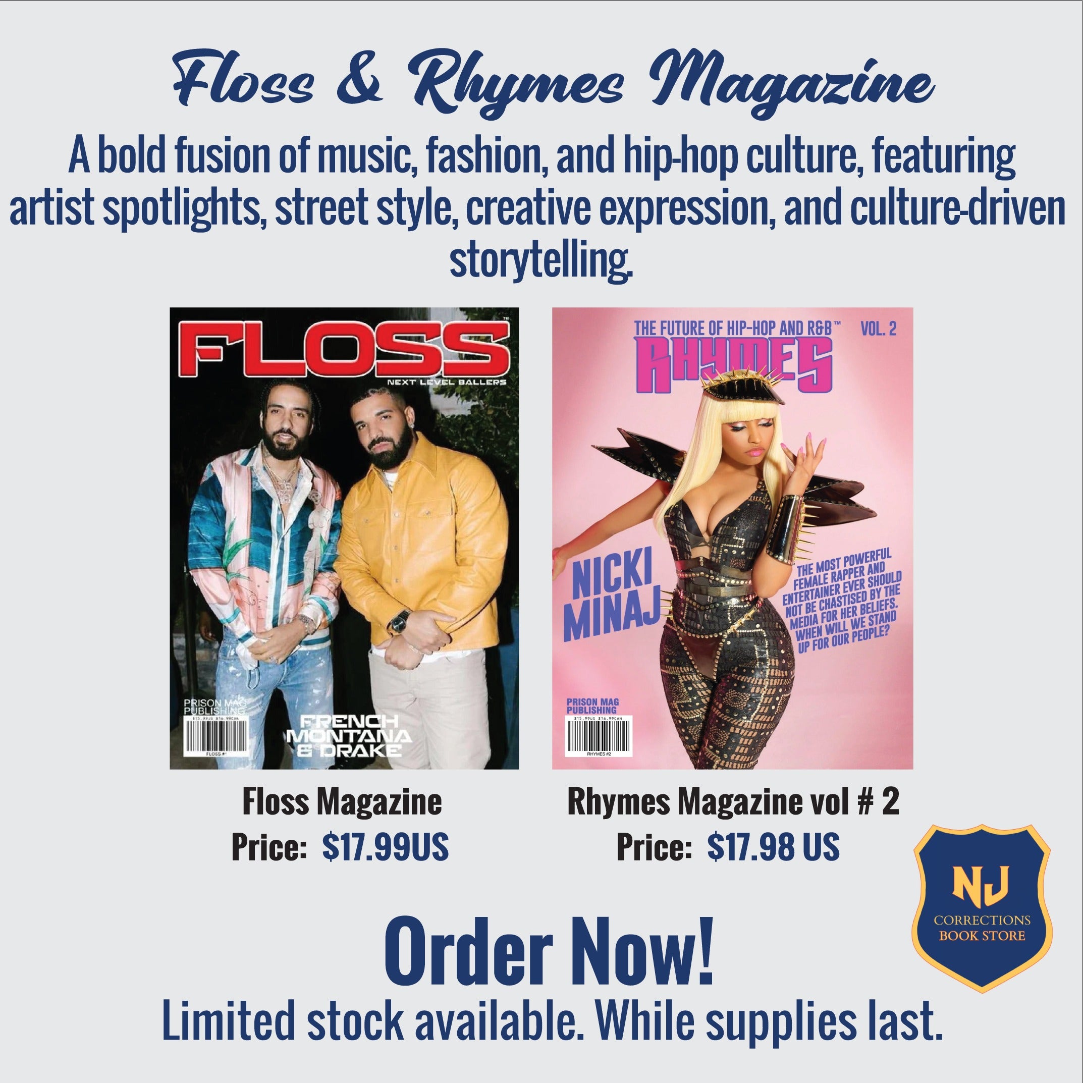 Floss & Rhymes Magazine Bundle – Floss Magazine & Rhymes Magazine Vol 2
