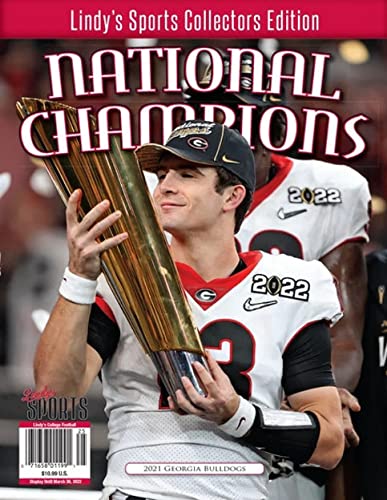 Lindys Collectors Edition Sports Magazines Lindys Sports 2021 Georgia Bulldogs National Champions