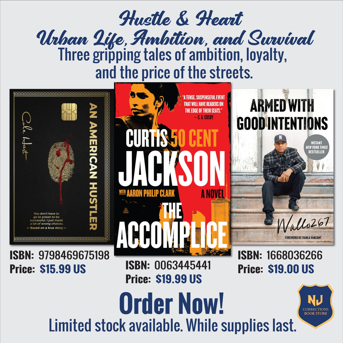 Hustle & Heart – Urban Life, Ambition, and Survival Bundle – 3 Book Set